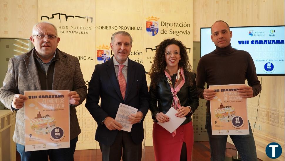 Alimentos de Segovia estará presente con 23 puestos en la Fabrica de Cristales de la Granja este domingo