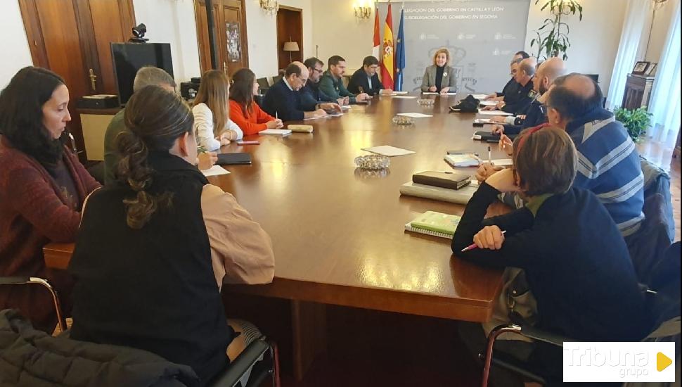 La Subdelegación del Gobierno acoge una reunión sobre los refugiados ucranianos en la provincia