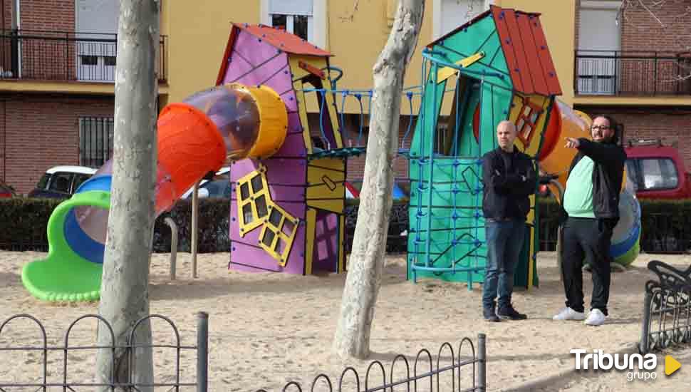 Renovada el área infantil del parque de las Delicias