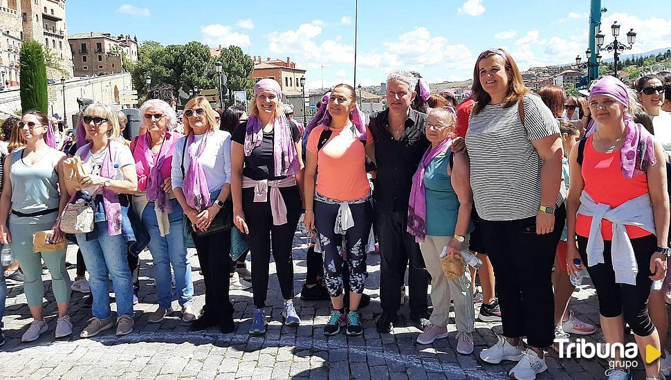 La solidaridad protagoniza la Marcha de Mujeres de Segovia