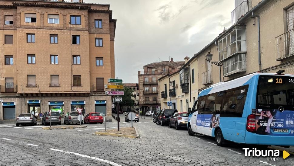 Minibuses lanzadera para subir al Casco Viejo de Segovia