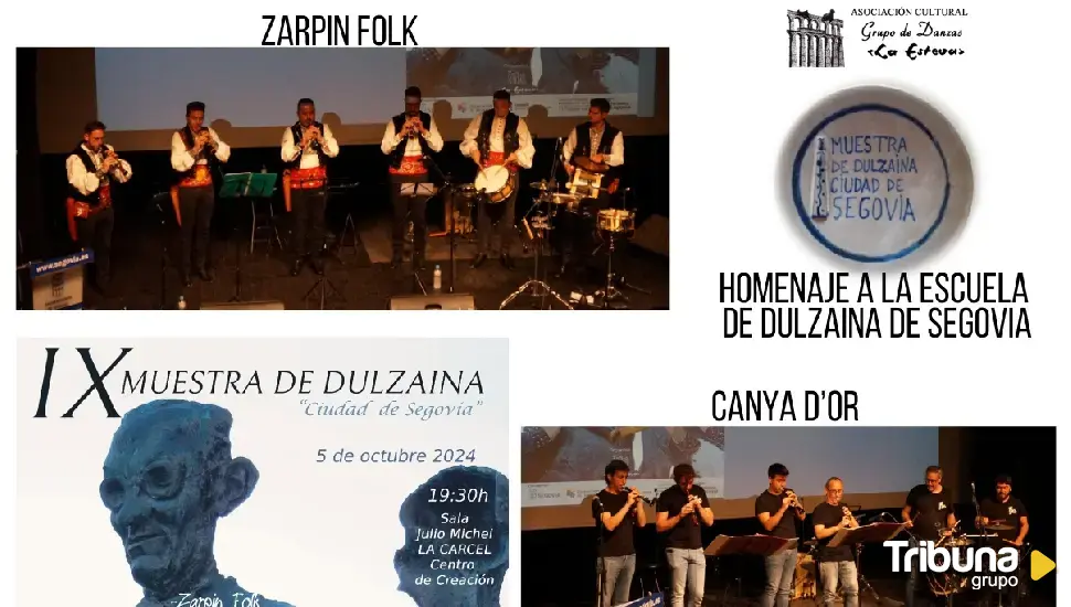 La dulzaina, modernísimo instrumento tradicional en la IX Muestra de Dulzaina 'Ciudad de Segovia'