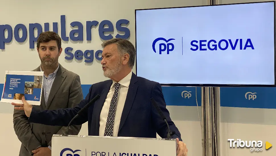 Vázquez (PP): los presupuestos 2025 de la Junta aumentan las inversiones en Segovia en un 33 por ciento 