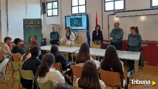 La Guardia Civil de Segovia presenta la XI edición de la Ciberliga en el IES Sierra de Ayllón