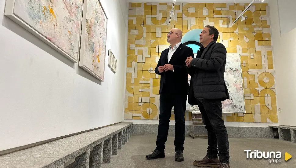 La Casa de la Lectura de Segovia inaugura 'El cielo extranjero', la nueva exposición del pintor Iván Montero