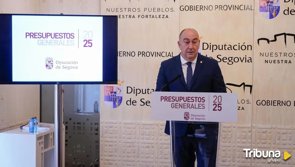 El proyecto de presupuestos de la Diputación de Segovia supera los 90 millones para 2025