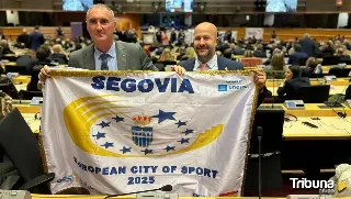 Segovia recibe en Bruselas la acreditación como Ciudad Europea del Deporte