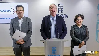 Presentado el borrador de presupuestos municipales de Segovia