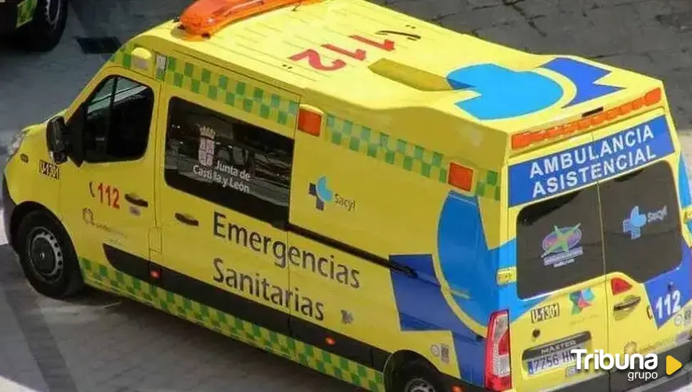 Tres heridos al volcar el turismo en el que viajaban en la AP-61 en Otero de Herreros 