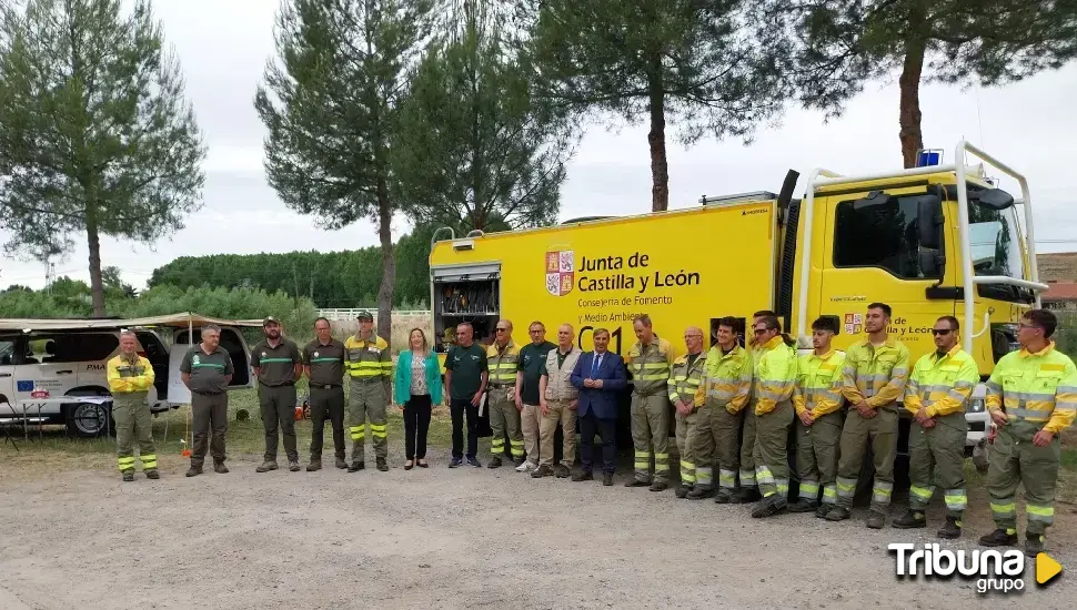 A punto el operativo contra incendios forestales de la Junta en Segovia 