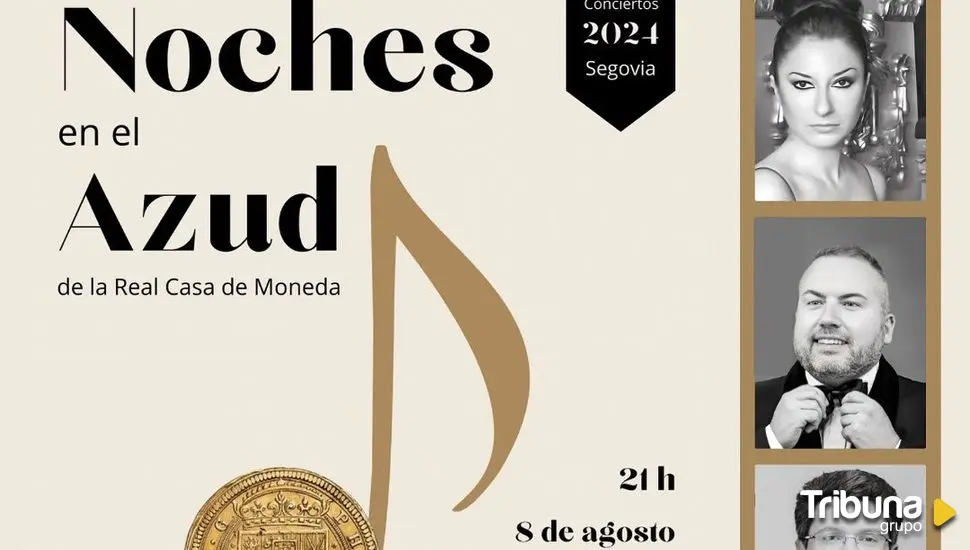 'Noches en el azud', nuevo ciclo de conciertos en el patio de la Real Casa de la Moneda de Segovia