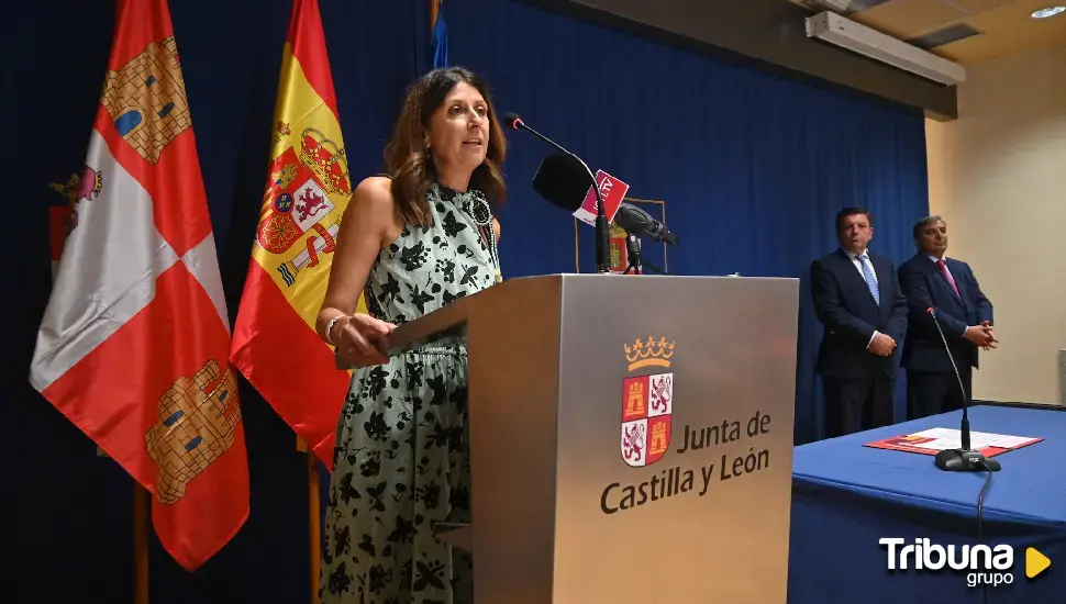 Raquel Alonso toma posesión del cargo de delegada territorial de la Junta en Segovia