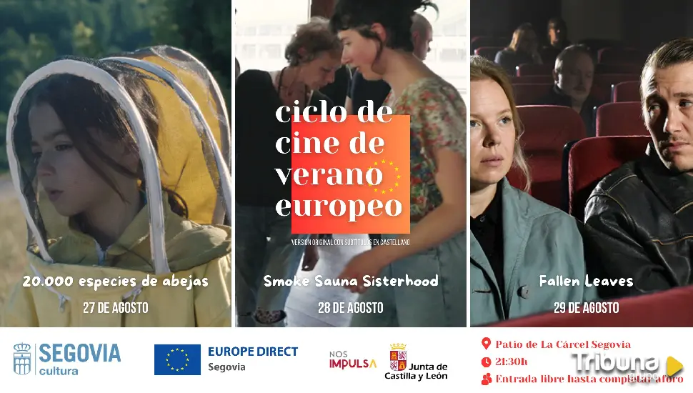 La Cárcel-Centro de Creación de Segovia acoge el I ciclo de Cine Europeo de Verano