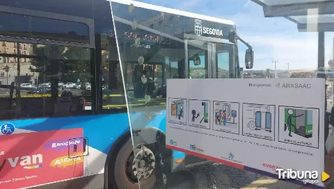 'MovilizaTEA', más facilidad para que personas autistas puedan usar el bus urbano en Segovia 