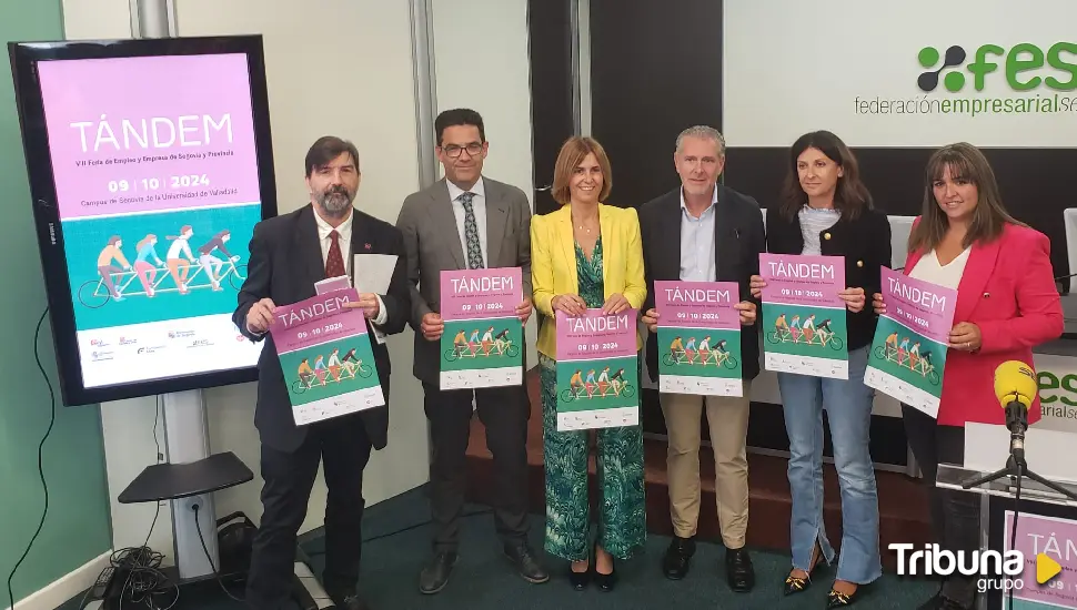 La Feria 'Tándem' de Segovia y Provincia reunirá a 30 empresas con más de 200 ofertas de trabajo