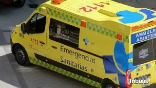 Cinco heridos, uno evacuado en helicóptero, en una colisión frontal en Escobar de Polendos