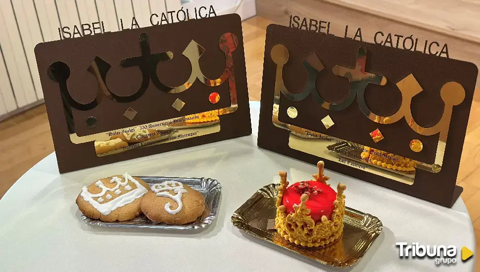 El postre 'Los Católicos', de dos reposteras del Centro de Formación Felipe VI, gana el concurso Dulce Isabel