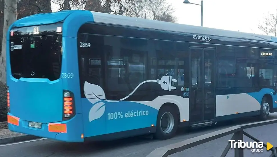 El primer autobús eléctrico ya circula por Segovia 