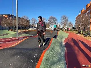 Abre al público la pista municipal de patinaje en el barrio de Nueva Segovia